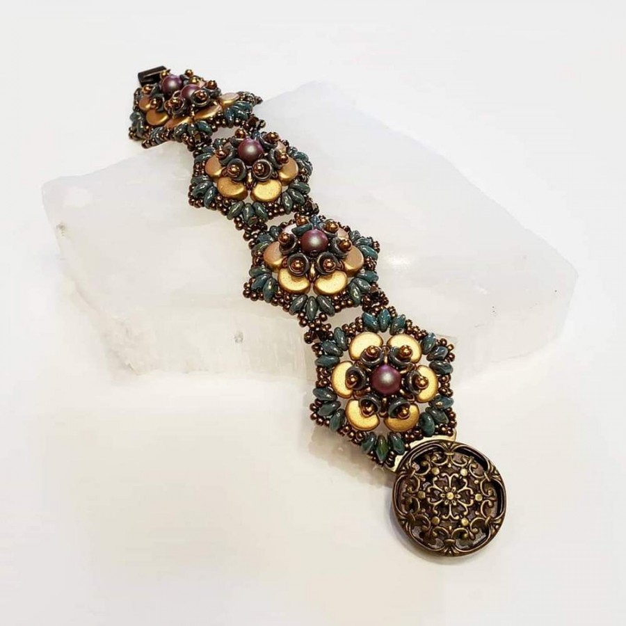 Gingko Blossom Bracelet Kit Blue